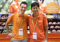 Jeroen Pasman and Nguyen Van Dung, both from The Fruit Republic (Vietnam)