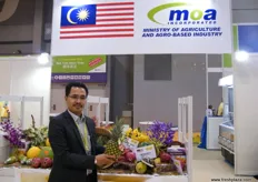 Division Director of FAMA (Malaysia), Abdul Rashid Bahri - present and responsible in organizing Malaysian participation