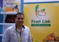Ayman Bayouymy, Export Director of Fruit Link, Egypt.. its mission is to be a globalized organization which takes up the markets selection passion, and mentality
