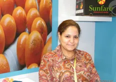 Export Manager, Eng. Dalia El Gamal of Sonac, started business in 1979 offering fresh citrus, potatoes, onions, etc.