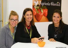 The Agricola (Italy) beauties: Benedetta, Francesca and Elisa