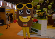 The Sungold kiwi from Zespri, always ready for a photo shoot.