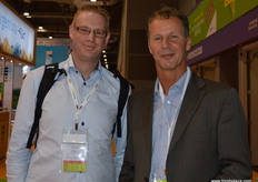 Job van der Molen and Jan Willem Tolhoek from Global Fresh International were visiting the fair.