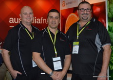The lads from Australia Fruits - Ray Erwin, Joe Tullio and Vince Brullo.
