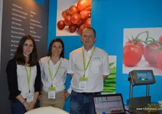 The team from Marco were at Asia Fruit Logistica for the first time and were kept very busy - Becky Hart, Mariette Hilborn and Paul Seamons.