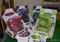 Beautiful range of grapes from Sun World on the Perfection Fresh stand.