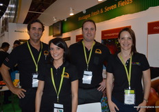 The from Montague Fresh - Ray Montague, Bethany Hughes, Scott Montague and Claire Fitchett.