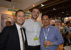 Florian - Rizzi Group Italy, Alexander Feulner - AgricolliBio and Paul Gapes - Pacific Data Systems.