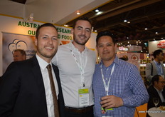 Florian - Rizzi Group Italy, Alexander Feulner - AgricolliBio and Paul Gapes - Pacific Data Systems.