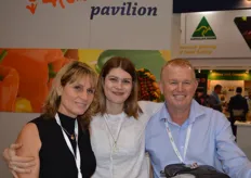 Nadia, Jenna and Barrie Mackay are celebrating the family's 70th year of banana growing in Australia. They came along to the Holland Pavilion for a chat.