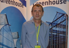 Bruno Bex at the Richel stand.