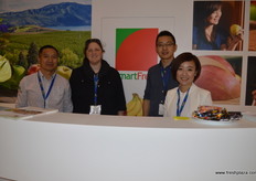 Xisheng Sun, Hannah James, Dai Yue and Angela Jang at SmartFresh.