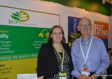 Prudence and Neil Barker at BGP International.