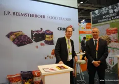 Ivo van der Staak and Marco Lont from J.P. Beemsterboer Food Traders.