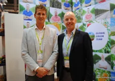 Tim Sonneveld and Paul Schriel from Global Green Team, the Netherlands.