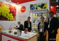 Aurora Bazan, Cristina Albuquerque and Ivan Vilchez from Danper, Peru.