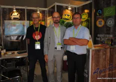 Campbell Mclean, Geert Demeyere and Hans Willem van der Waal from Agrofair.