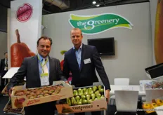John Braas and Rick Hitzerd from The Greenery, also representing Hage International and Mulder Onions during the fair. Booming business in Asia.