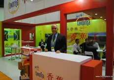 Alvaro Acevedo from Favorita fruit company, Ecuador.