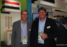 Otto de Groot and Rob Boogmans from HDG from The Netherlands were walking around as well.