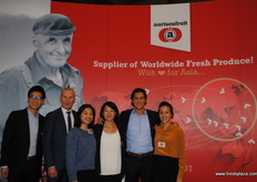 The team of Aartsenfruit, which is a Dutch company but has an office in Hongkong.