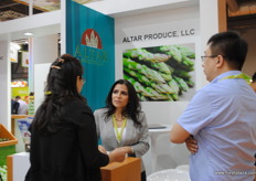 Elizabeth Sandoval from Altar Produce LLC in Mexico.
