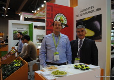 Javier Barragan and José Manuel del Toro from aguacates Seleccionadis JBR, Mexico.