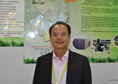 Song Zhanggeng, the general manager of Nanfeng Guise Fruit & Vegetable Trading Co., Ltd., a producer and exporter of baby mandarin.