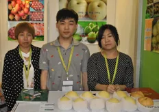 Liu Cunmian, Li Liu Yang (Kevin) and Li Xixi (Daisy) make up the English speaking sales force of Shijiazhuang Xionghan Import & Export Co., Ltd.