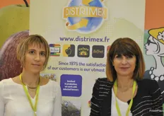 Stephanie Bruno Massarini and Nathalie Casul at Distrimex.