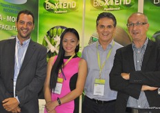 Jorge Garcia Monfort, Marissa Hamas, Julien Aman and Stephane Ovalid from Bioxtend.