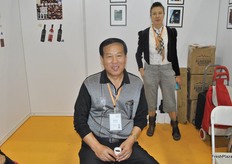 Paulo Zhang and Melissa Ping enjoying a glass of Australian wine.