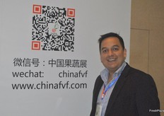 The Mexican Chamber of Commerce is represented by Samuel Maldonado. Samuel is supporting four Mexican companies that will start exporting to China.