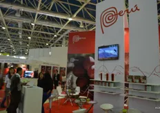 Peruvian companies presented themselves in the Peru pavilion.