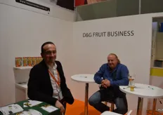D&G Fruit Business, left Tinur Akhmetov. Producer of 200 ha of pears, apples and cherries, which they sort and package themselves, according to their clients' wishes.