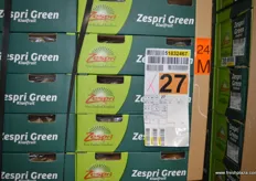 Each pallet has a barcode sticker which can be traced back to the packhouse and grower in New Zealand.