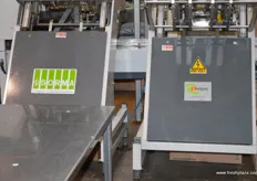 Packing machines provided by Sorma and Freshpack.