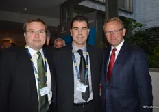 Chris Swartz, AFC International with Ricardo Monteiro and Ole Schack Petersen, Maersk.