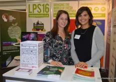 Emma Grant and Natalie Pavich were present to tell visitors all about the London Produce Show.