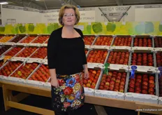 Sarah Calcutt, Chairperson of the National Fruit Show.