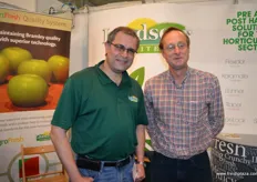 Mehrdad Mirzee and Colin Carter from Landseer. They were the first company in Europe to distribute SmartFresh systems.