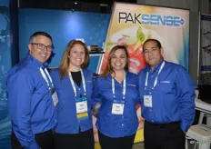 Team of PakSense represented by Lee Larivee, Rachel Beckler, Hilary Dovey and Rodrigo Aliaga Silva.