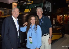 Kenny Lund, Tracey Lewin and Eddie Lund from Allen Lund Company.