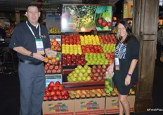 Darrin Carpenter and Lindsay Ehlis of Borton Fruit.