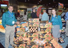 Jason Rodgers and Jessica Gibson with Titan Farms