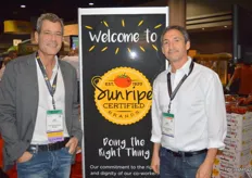 Jon and Jack Esformes with Sunripe Certified Brands.