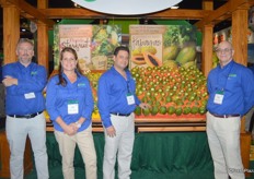 Peter Leifermann, Kristy Sanchez, Rolando Castillo and Sam Skogstad with Brooks Tropicals.