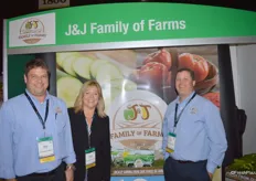 Brian Rayfield, Christy Cunningham and Kohl Brown with J&J Family of Farms.