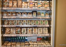 Mushroom display from Monterey Mushrooms