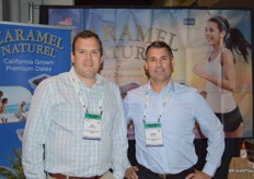 Ben Antongiovianni and Robert Dobrzanski with Caramel Naturel. They had lots of dates on display.